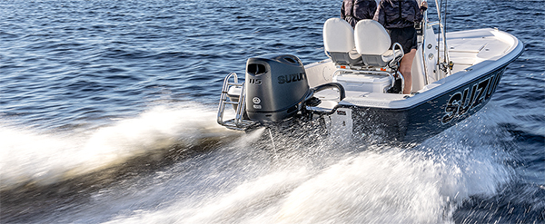 Picture of boat using DF115B