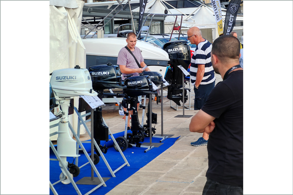 Rijeka Boat Show 2025._Suzuki mali vanbrodski motori 1