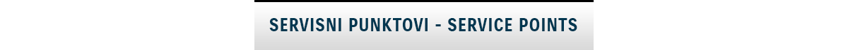 Servisni punktovi